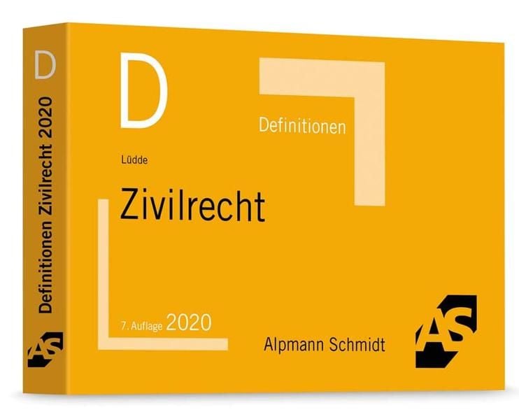 Produktbild: Definitionen Zivilrecht