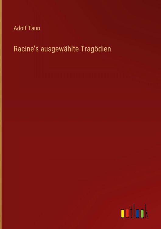 Produktbild: Racine's ausgew&auml;hlte Trag&ouml;dien