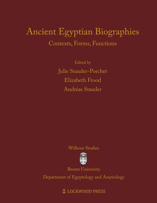 Produktbild: Ancient Egyptian Biographies