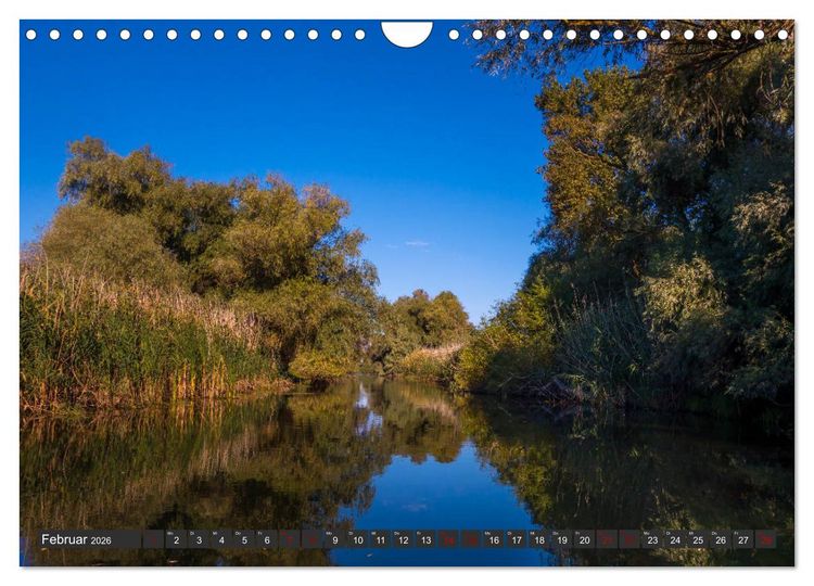 Produktbild: Das Paradies Donaudelta (Wandkalender 2026 DIN A4 quer), CALVENDO Monatskalender
