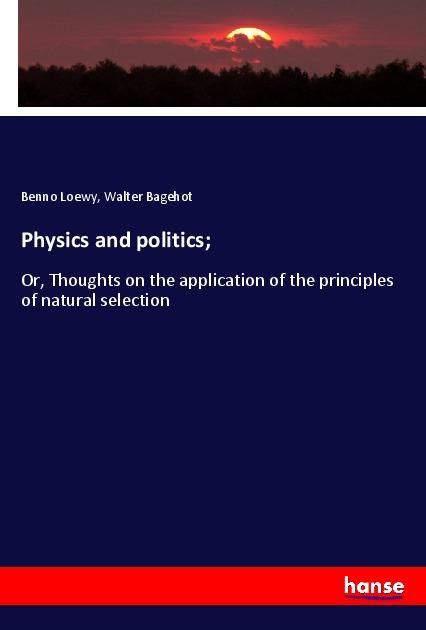 Produktbild: Physics and politics;