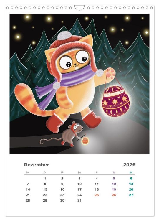 Produktbild: Leopold der Dritte - Ein Kater zum Knuddeln (Wandkalender 2026 DIN A3 hoch), CALVENDO Monatskalender