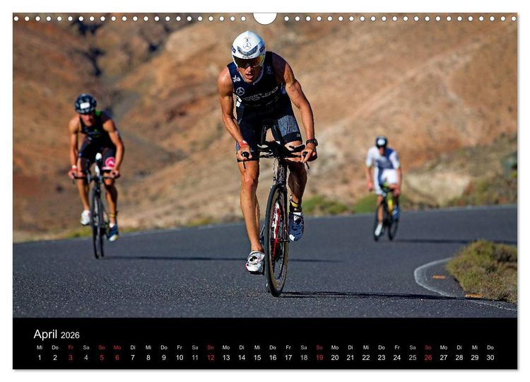 Produktbild: TRIATHLON 2026 (Wandkalender 2026 DIN A3 quer), CALVENDO Monatskalender