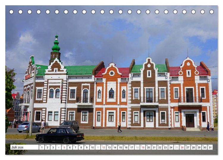 Produktbild: Malerisches Russland - Impressionen aus Joschkar-Ola (Tischkalender 2026 DIN A5 quer), CALVENDO Monatskalender