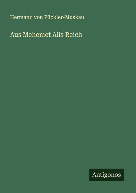 Produktbild: Aus Mehemet Alis Reich