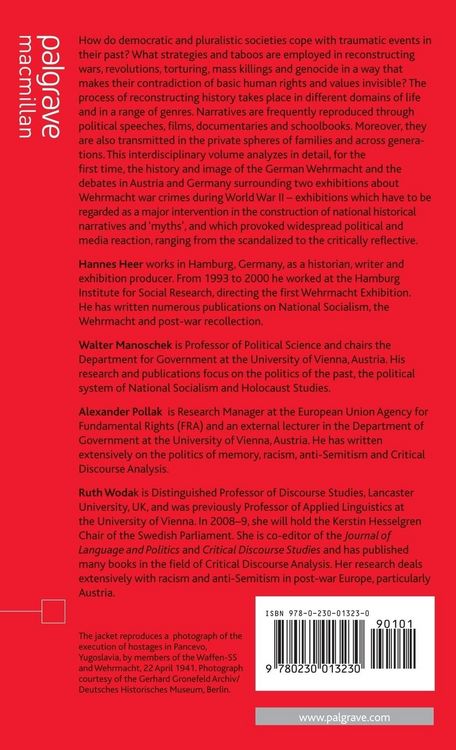 Produktbild: The Discursive Construction of History
