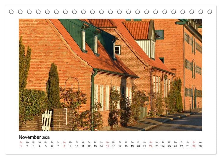 Produktbild: Kiel und Umland (Tischkalender 2026 DIN A5 quer), CALVENDO Monatskalender