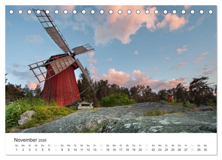 Produktbild: &Aring;land Inseln: Sch&auml;rengarten der Ostsee (Tischkalender 2026 DIN A5 quer), CALVENDO Monatskalender
