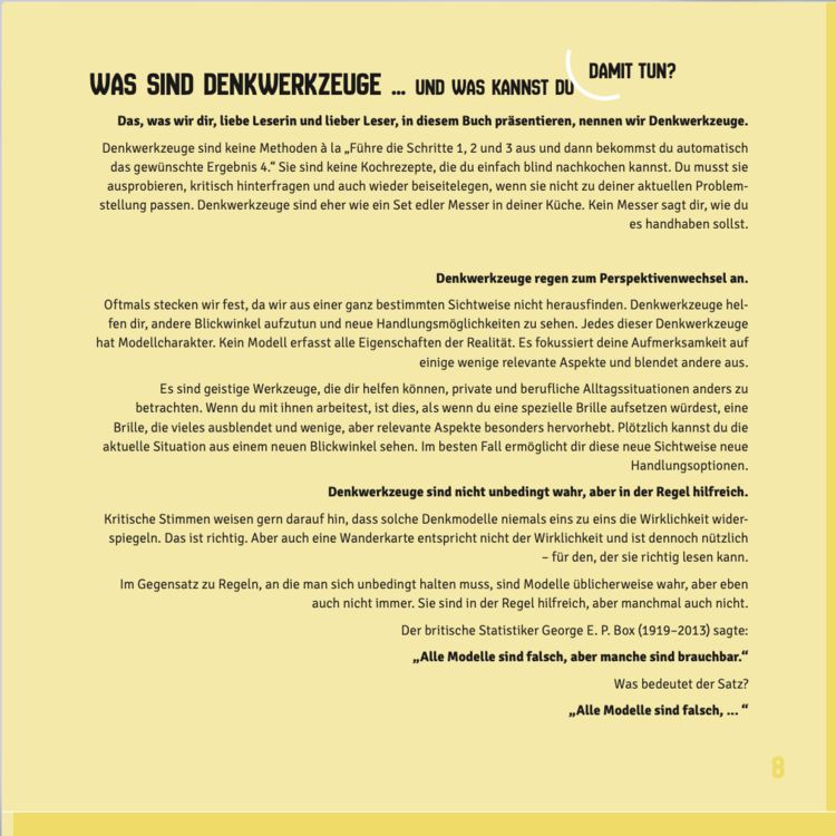 Produktbild: Denkwerkzeuge