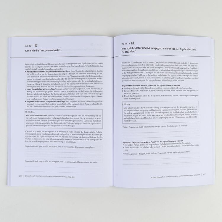 Produktbild: Therapie-Tools Patienteninformation und Patientenaufkl&auml;rung