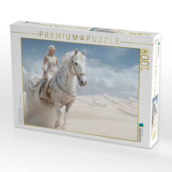 Produktbild: CALVENDO Puzzle Surrealismus trifft Pferdefans | 1000 Teile Lege-Gr&ouml;&szlig;e 64x48cm Foto-Puzzle f&uuml;r gl&uuml;ckliche Stunden