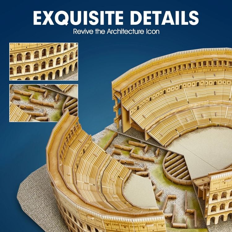 Produktbild: CUBICFUN - 3D Puzzle Kolosseum 131 Teile