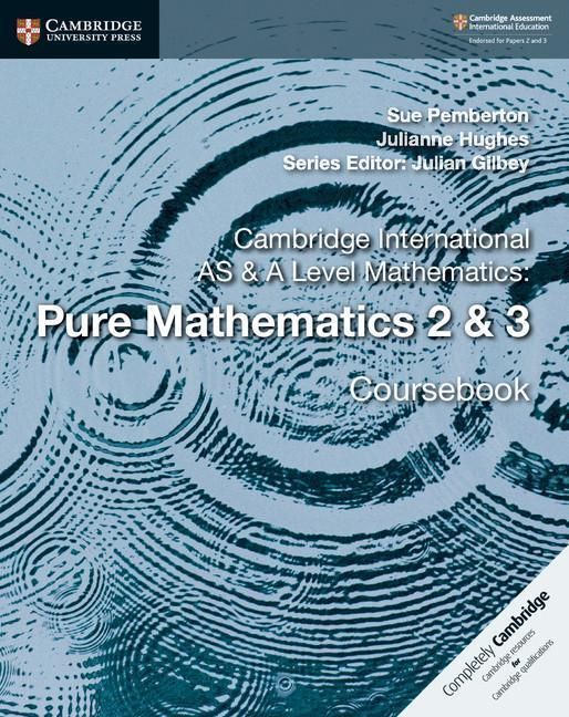 Produktbild: Cambridge International As & a Level Mathematics - Pure Mathematics 2 & 3 Coursebook