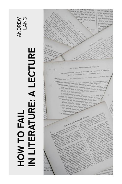 Produktbild: How to Fail in Literature: A Lecture