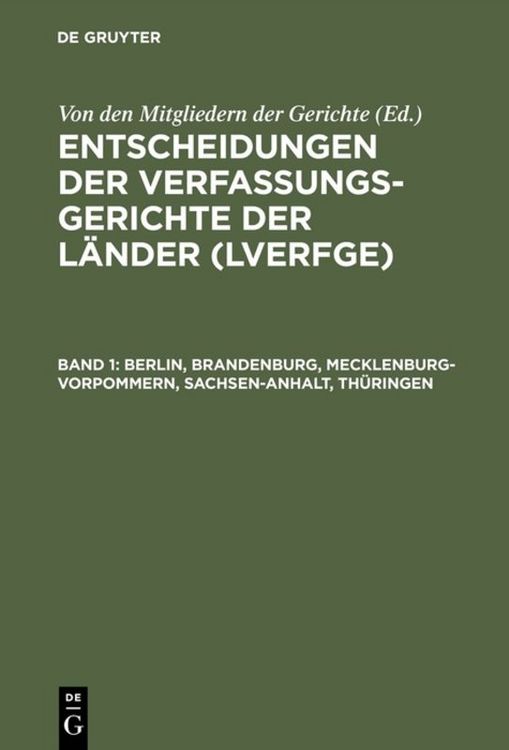 Produktbild: Berlin, Brandenburg, Mecklenburg-Vorpommern, Sachsen-Anhalt, Th&uuml;ringen