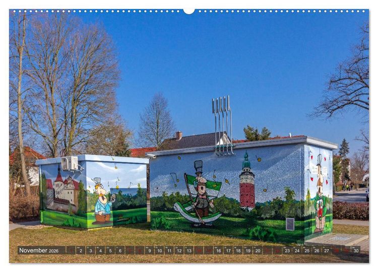 Produktbild: Unterwegs in Finsterwalde (Wandkalender 2026 DIN A2 quer), CALVENDO Monatskalender