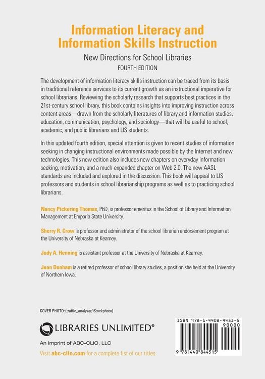 Produktbild: Information Literacy and Information Skills Instruction