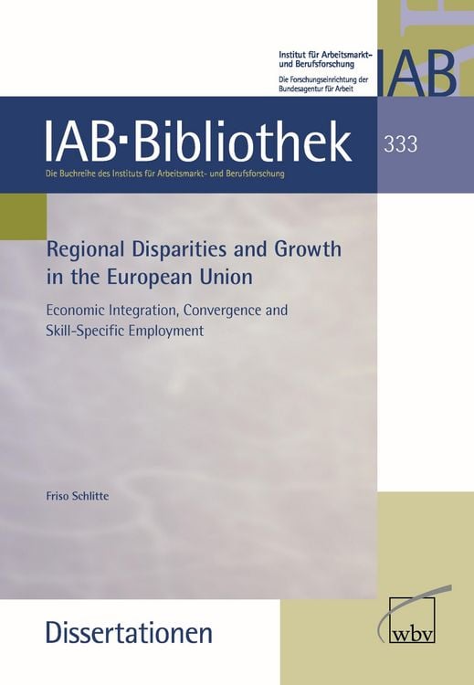 Produktbild: Regional Disparities and Growth in the European Union