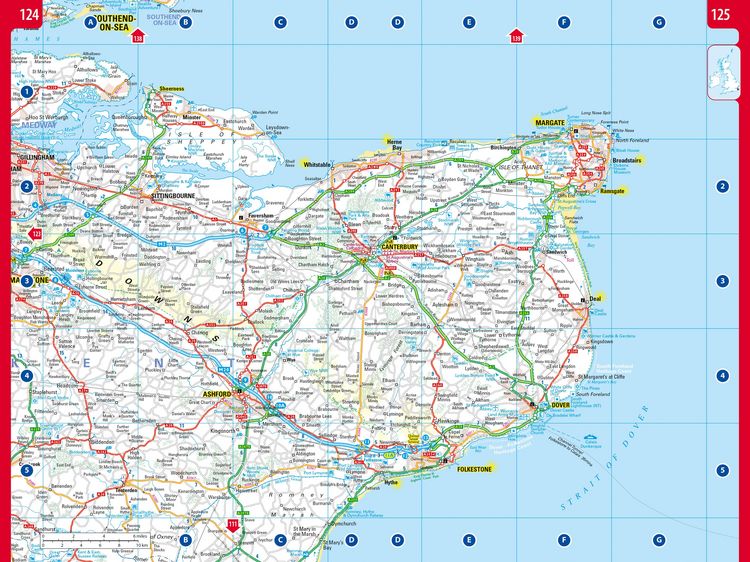 Produktbild: Freytag & berndt Autoatlas Gro&szlig;britannien - Nordirland 1:200.000