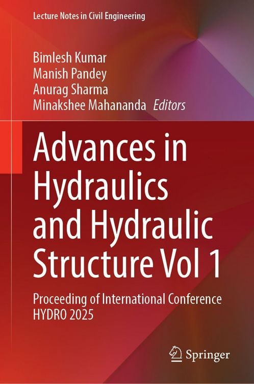Produktbild: Advances in Hydraulics and Hydraulic Structure Vol 1
