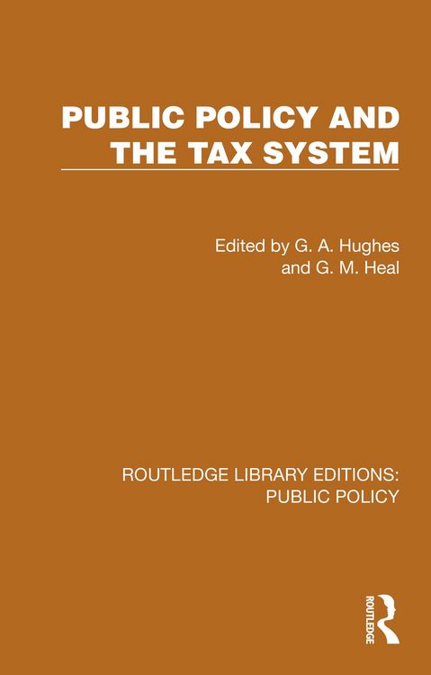 Produktbild: Public Policy and the Tax System