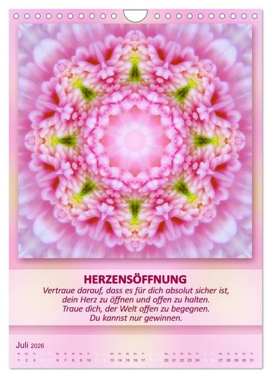 Produktbild: Light Energy Mandalas - Kalender - Vol. 1 (Wandkalender 2026 DIN A4 hoch), CALVENDO Monatskalender