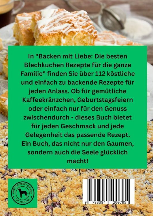 Produktbild: Backen mit Liebe: Die besten Blechkuchen Rezepte f&uuml;r die ganze Familie
