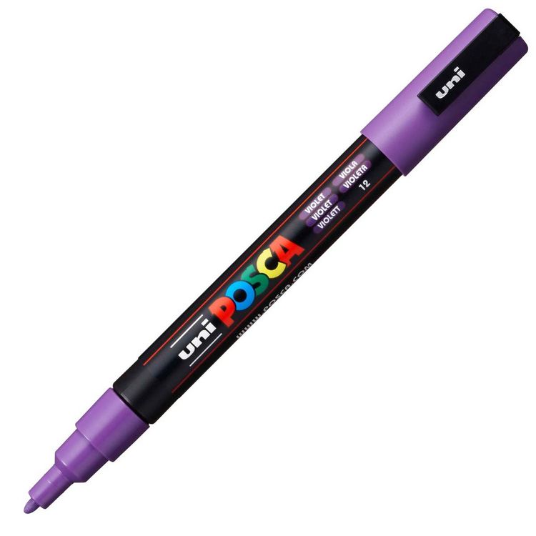 Produktbild: uni-ball Marker uni POSCA PC-3M violett