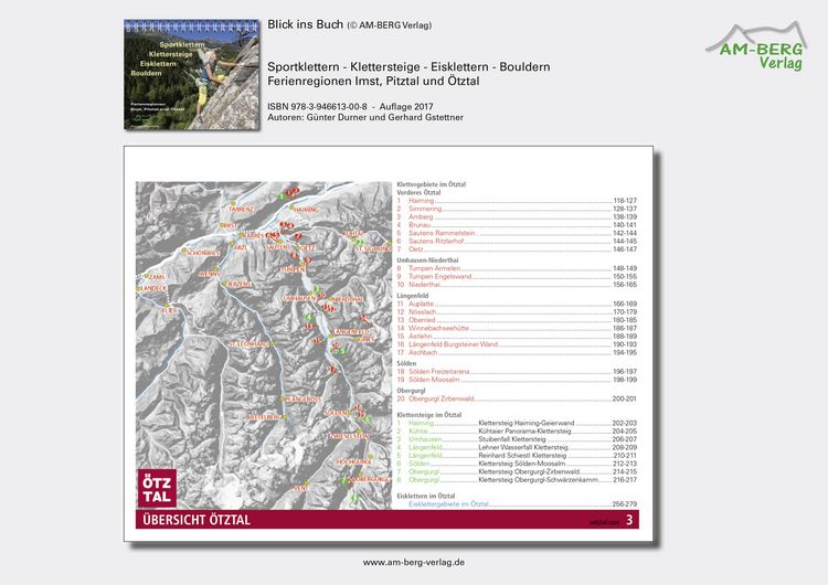 Produktbild: Sportklettern - Klettersteige - Eisklettern - Bouldern Ferienregionen Imst, Pitztal und &Ouml;tztal