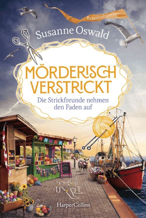 Produktbild: M&ouml;rderisch verstrickt. Die Strickfreunde nehmen den Faden auf