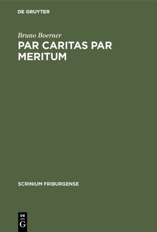 Produktbild: Par caritas par meritum
