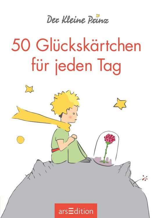 Produktbild: Der Kleine Prinz. 50 Gl&uuml;cksk&auml;rtchen f&uuml;r jeden Tag