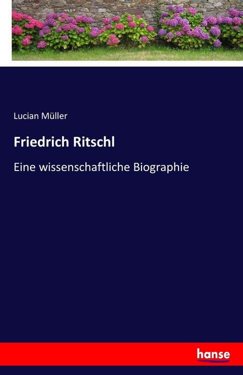 Produktbild: Friedrich Ritschl