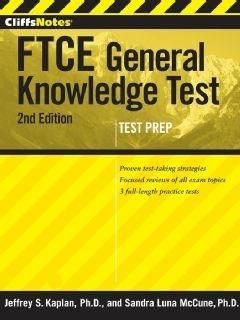 Produktbild: CliffsNotes FTCE General Knowledge Test with CD-ROM, 2nd Edition
