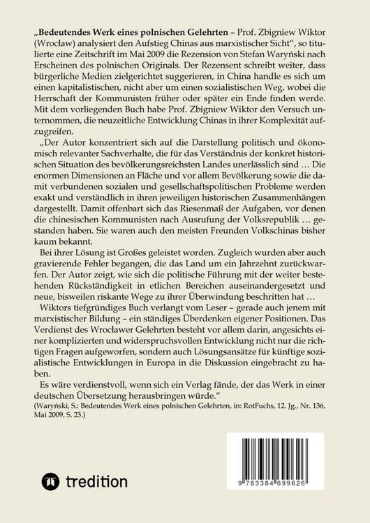 Produktbild: China auf dem Weg der sozialistischen Modernisierung