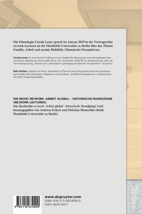 Produktbild: Familie, Arbeit und soziale Mobilit&auml;t