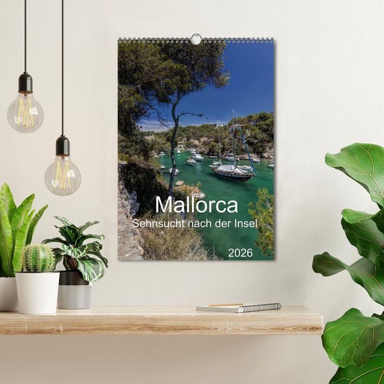 Produktbild: Mallorca - Sehnsucht nach der Insel (Wandkalender 2026 DIN A3 hoch), CALVENDO Monatskalender