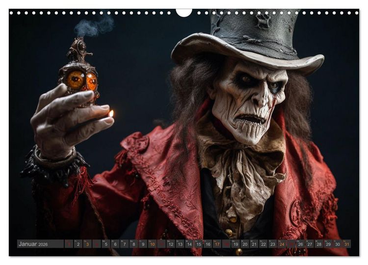 Produktbild: Vampire - Kreaturen der Nacht (Wandkalender 2026 DIN A3 quer), CALVENDO Monatskalender