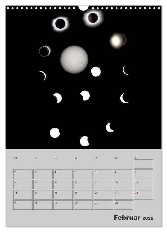Produktbild: Wunderbares Universum (Wandkalender 2026 DIN A3 hoch), CALVENDO Monatskalender