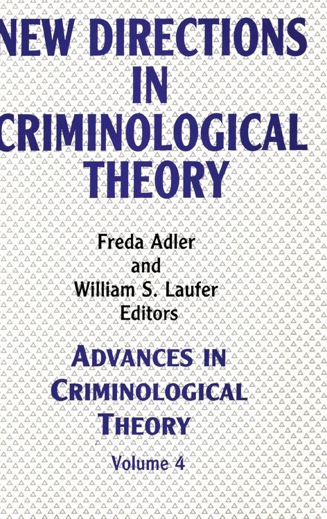 Produktbild: New Directions in Criminological Theory