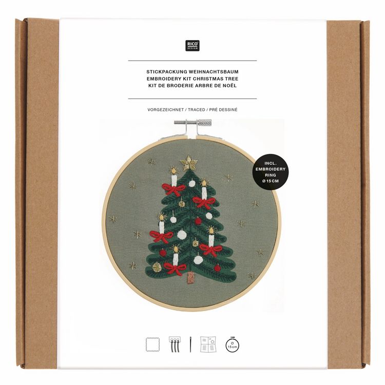 Produktbild: Stickpackung Vorgezeichnet, Weihnachtsbaum