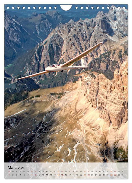 Produktbild: Segelfliegen - einfach Spa&szlig; (Wandkalender 2026 DIN A4 hoch), CALVENDO Monatskalender