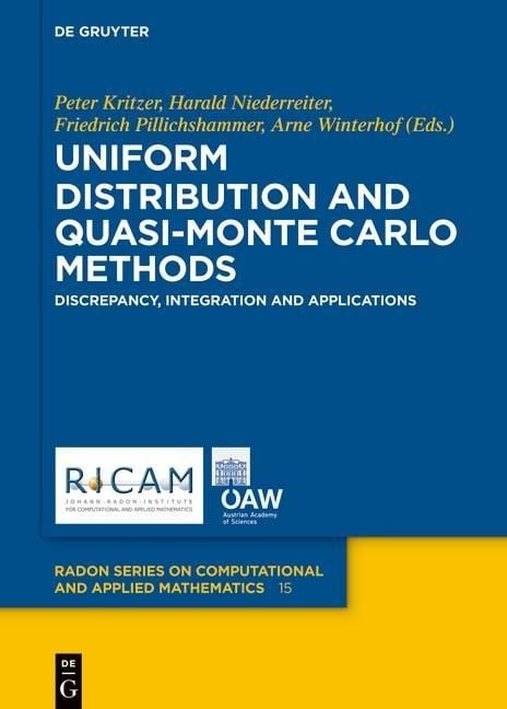 Produktbild: Uniform Distribution and Quasi-Monte Carlo Methods