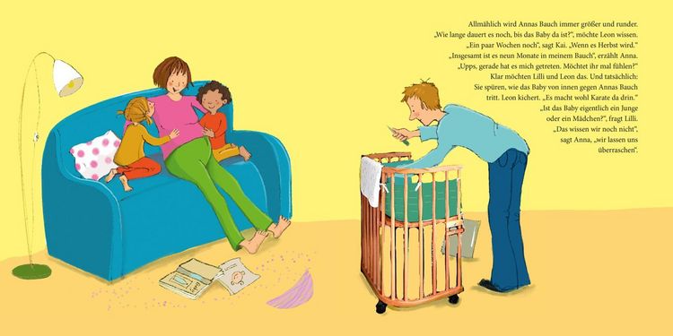 Produktbild: LESEMAUS 173: Unsere kunterbunte Familie und das neue Baby