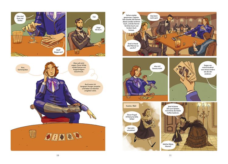 Produktbild: Oscar Wilde &ndash; die Comic-Biografie