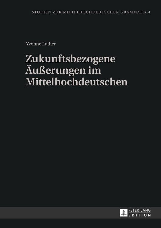 Produktbild: Zukunftsbezogene &Auml;u&szlig;erungen im Mittelhochdeutschen