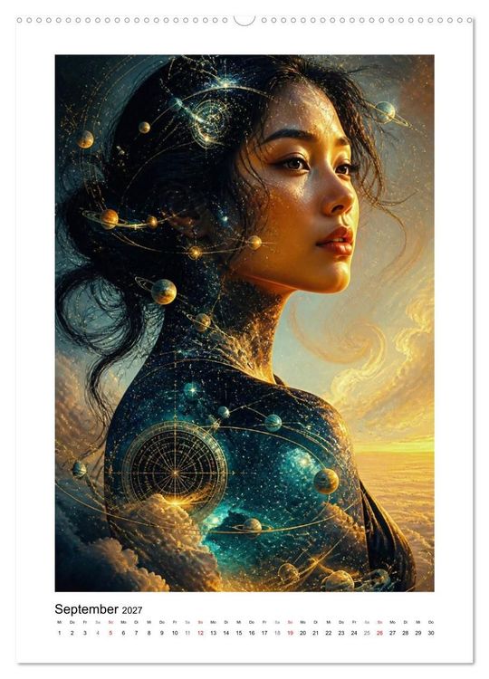 Produktbild: Die Porzellan-G&ouml;ttin (Wandkalender 2027 DIN A2 hoch), CALVENDO Monatskalender