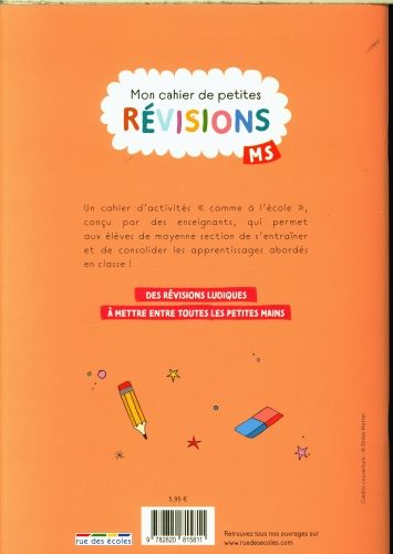 Produktbild: Mon cahier de petites r&eacute;visions MS