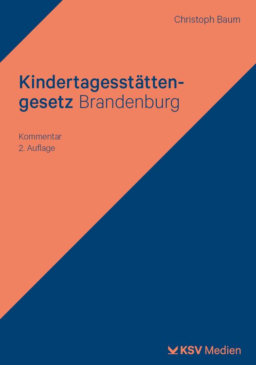 Produktbild: Kindertagesst&auml;ttengesetz Brandenburg