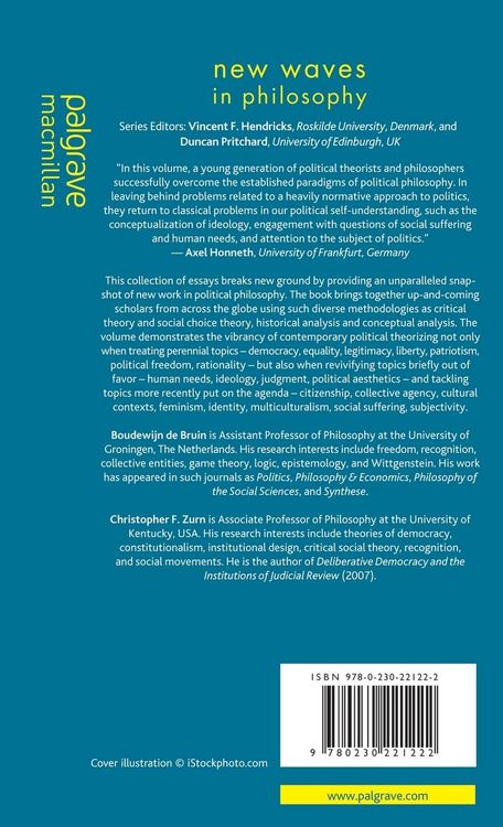 Produktbild: New Waves In Political Philosophy